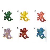 CALAMITA MAGNETE IN RESINA GECO CARTOON; FRIDGE CARTOON MAGNETS