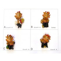 Calamita Magnete Frigo Fridge Magnets  MUCCA LEGGE LIBRO MUCCACON CORONA 