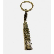 SOUVENIR PORTACHIAVI FROM ITALY " TORRE DI PISA "IN METALLO