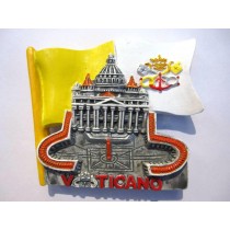 CALAMITA MAGNETE FRIGO SAN PIETRO VATICANO;FRIDGE MAGNETS SOUVENIR FROM ITALY