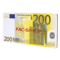 Tappetino Mouse pad banconota 500 euro morbido antiscivolo in gomma.Mouse pad