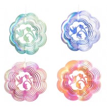 SCACCIAPENSIERI GIRANDOLA MOD."1946"COLIBRI' IN PLASTICA VARI COLORI