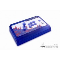 QanBa Q4 RAF XBOX360/PS3/PC 3in1 Joystick (ice blue 6 buttons) limited edit.