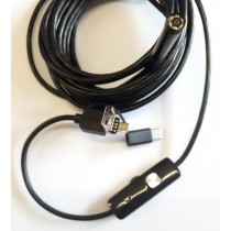 3 in 1 TYPE-C / MICRO USB / USB Endoscopio Telecamera Di Ispezione Per Android e PC Da 5 Metri