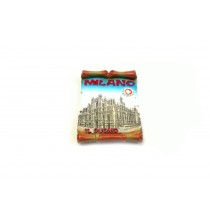Calamita Magnete Souvenir from Italy in Resina Milano SHINING DUOMO Verticale