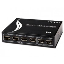 4-2 HDMI SWITCH & SPLITTER FULL-HD 1080P MT-HD4-2