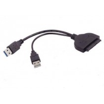 CAVO ADATTATORE USB 3.0 to SATA 22P 2.5" Hard disk driver Adapter With USB Power Cable