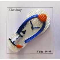 Calamita Magnete Frigo Fridge Magnets  CIABATTINA  MARINARA  