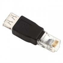 Adattatore USB A-FEMMINA RJ45 LAN ETHERNET MASCHIO