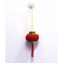 DECORAZIONE LANTERNA ROSSA PORTAFORTUNA CLASSICA CINESE CON VENTOSA 