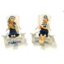 MODELLINO SEDIA SDRAIO MARE WAITING SEA SOUND TIME YT12B213