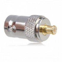 Adattatore Convertitore MCX maschio a BNC femmina per antenna Plug coassiale DVB-T DVBT DAB etc.