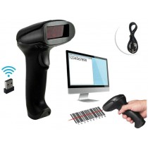 LETTORE DI CODICI A BARRE WIRELESS USB BARCODE SCANNER SENZA FILI