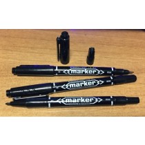 SET DA 10 PEZZI DI Mod.9912 PENNA INDELEBILE PER CD NERO marcatore