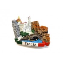 CALAMITA FRIGO SOUVENIR ITALIA  MONUMENTI MISTI GONDOLA 