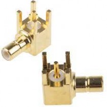 CONNETTORE COASSIALE ANGOLARE 90° SMB PCB SMT MASCHIO 
