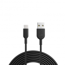 Cavo alta qualità  Type-C Tipo-C carica & dati 2.4A Diam:3.5mm