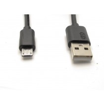 CAVO ALTA QUALITA' RICARICA SMARTPHONE MICRO USB V8 2.1A 3MT D:3.8mm