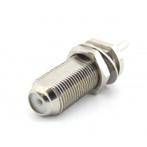 CONNETTORE SAT TIPO F SOLDER A PANNELLO