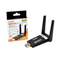 SCHEDA DI RETE RICEVITORE WIRELESS USB 3.0 DUAL BAND 5dBi 2.4G 5.8G