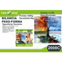BILANCIA PESAPERSONE PESO FORMA  DIGITALE DISPLAY FANTASY 180KG MAX