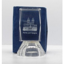 IDEA REGALO SOUVENIR ROMA ITALIA PIAZZA DI SPAGNA VETRO ITALY