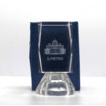 IDEA REGALO SOUVENIR ROMA ITALIA SAN PIETRO VATICANO VETRO ITALY
