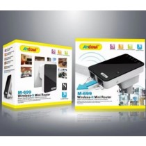WIRELESS N MINI ROUTER CON AP MODE RIPETITORE DI SEGNALE WIFI 2 LAN 300Mbps 