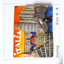 Calamita Frigo Magnete Souvenir Italia Monumenti Misti FRIDGE MAGNET Italy