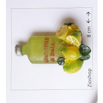 Calamita Frigo Magnete  Souvenir Italia Limoncello  Fridge Magnet Italy