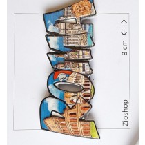 Calamita Magnete Frigo Souvenir ROMA Fridge Magnets Souvenir From Rome Italy