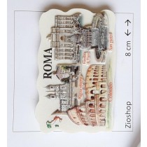 Calamita Frigo Magnete Souvenir ROMA Monumenti Misti  Fridge Magnet 
