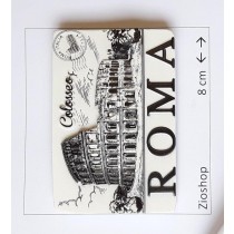 Calamita Magnete Souvenir Roma Colosseo  Effetto Marmo  FRIDGE MAGNET FROM ITALY