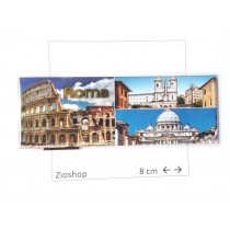 Calamita Magnete Frigo Souvenir Stampa Monumenti Roma Fridge Magnets 4022