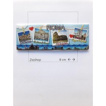 Calamita Magnete Frigo Souvenir Foto Ricordi Roma Stampa Fridge Magnets 4125