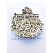  Calamita Frigo Magnete Roma Fontana di Trevi Effetto Marmo Souvenir From Italy Rome Fridge Magnets  