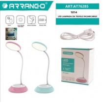 Lampada Luce a Led da Tavolo Scrivania Ufficio Ricaricabile Senza Fili Portatile