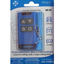 Telecomando Universale Multi-Frequenza Supporta ROLLING CODE E COPIA CRITTOGRAFATA 300-915MHz WS-99 WETECH