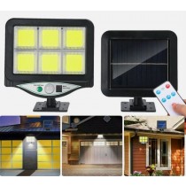 DJD LUCE SOLARE RICARICABILE CON TELECOMANDO BK-128-6COB (BK-128-4COB)