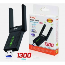 LINQ SCHEDA DI RETE WIRELESS DUAL-BAND 2.4G-5.8G 1300Mbps 5dBi WL1204