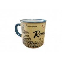  TAZZINA DA ACQUA "DA NASONE" SOUVENIR ROMA DIAMETRO 7.3 cm H7.7cm 5692 