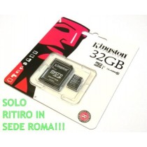 KINGSTON MICROSD 32GB TransFlash 32 GB Micro SD SDHC classe 10 GENUINE SDC10/32GB