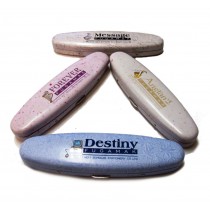 ASTUCCIO PORTA MATITE TRUCCO PENNA IN METALLO VARIE COLORAZIONI