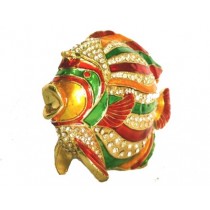 Portagioie In Cloisonne a forma di Pesce. Ideale per regalo o bomboniere.