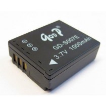 HIGH QUALITY BATTERIA COMPATIBILE PANASONIC DMW-BCD10/CGA-S007E 3.7V 1000mAh