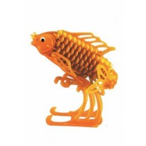 PUZZLE DA COLLEZIONE 3D FOSFORESCENTE PESCE COLORE VERDE GIADA 177 PEZZI