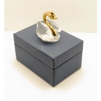 IDEA REGALO SPLENDIDO CIGNO BOMBONIERA BATTESIMO COMUNIONE SPOSI MATRIMONIO 