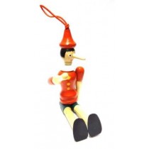 12 PEZZI BURATTINO PICCOLO IN LEGNO PINOCCHIO  10CM PINOCCHIO IDEA REGALO BOMBONIERA