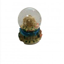 65mm PALLA DI NEVE SFERA IN VETRO ROMA 4 MONUMENTI SNOWGLOBE SOUVENIR FROM ROME 4829