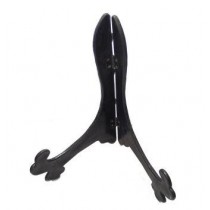 SET DI 3 ESPOSITORI PORTA PIATTI NERO IN PLASTICA XL H:33 L:21